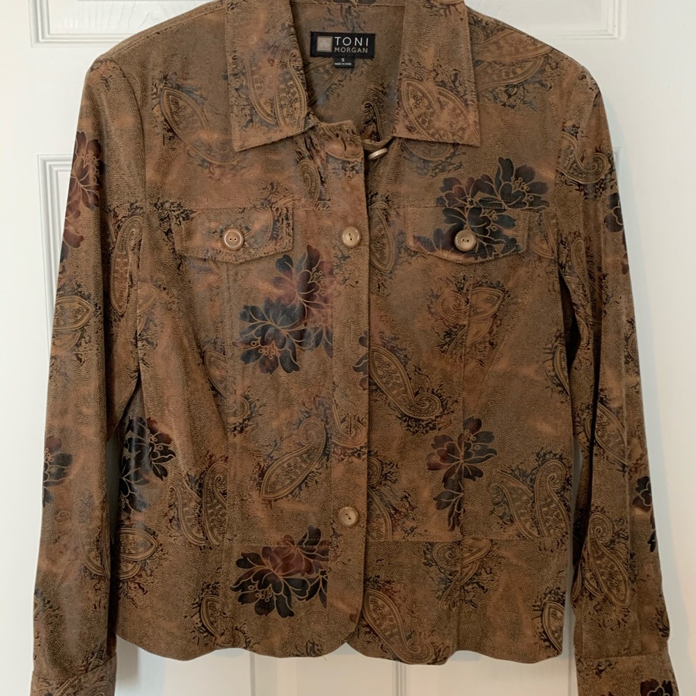 Vegan shirt jacket
